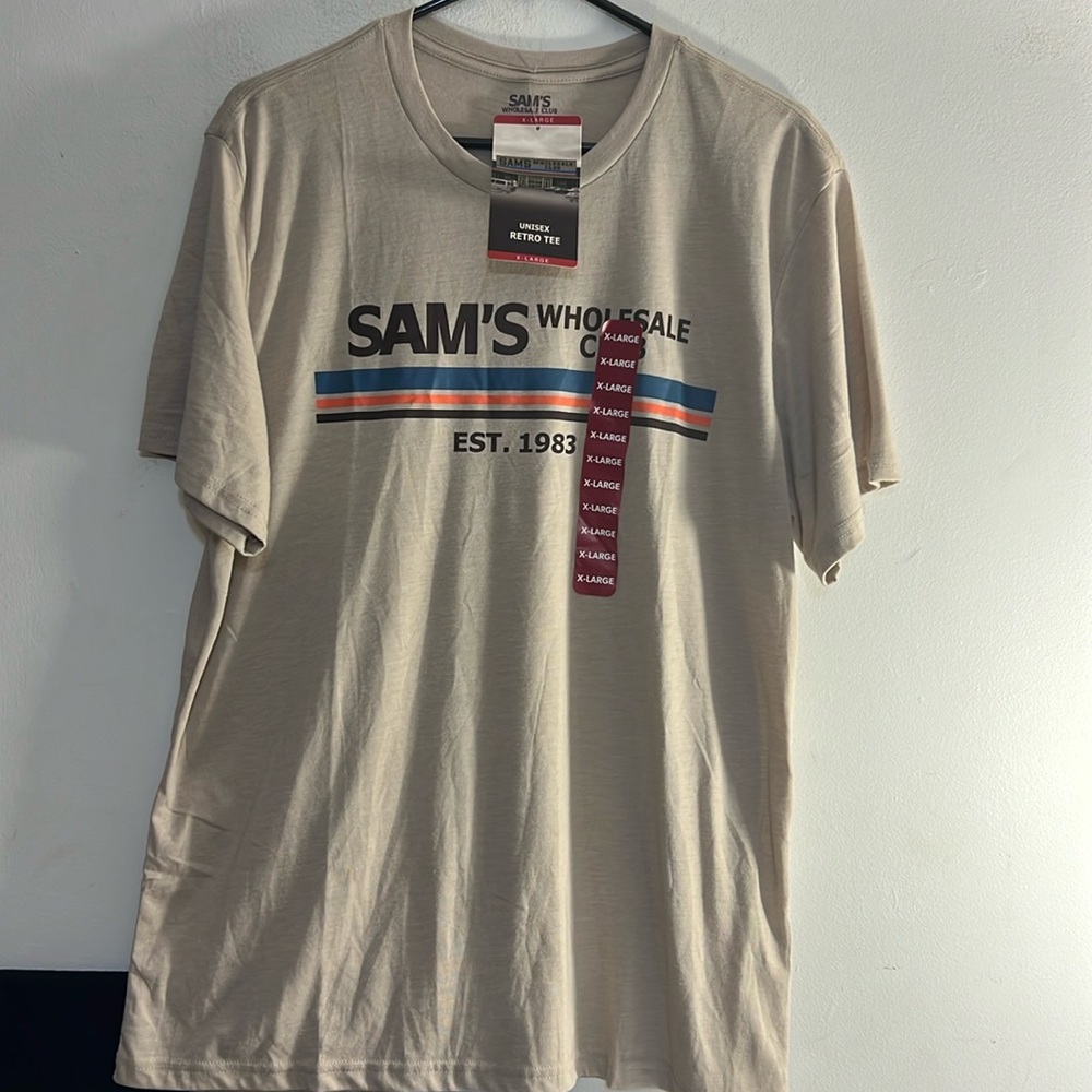 NWT COSCO WHOLESALE CLUB T-SHIRT SIZE XL